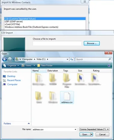 Міграція з outlook express в windows mail