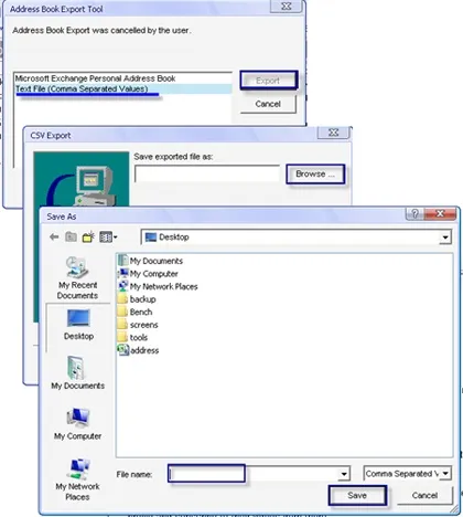 Міграція з outlook express в windows mail