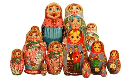 Матрьошка-найвідоміша російська іграшка (російська) Матрьошка-найвідоміша російська іграшка