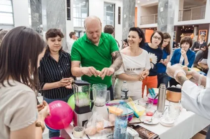 Майстер клас - морозиво на рідкому азоті (майстер) Майстер клас - морозиво на рідкому азоті
