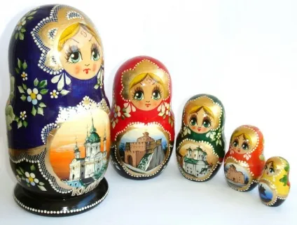 Матрьошка-найвідоміша російська іграшка (російська) Матрьошка-найвідоміша російська іграшка