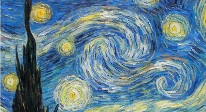 Зоряна ніч »Вінсента Ван Гога про що говорить мені ця картина (ніч) Зоряна ніч »Вінсента Ван Гога про що говорить мені ця картина
