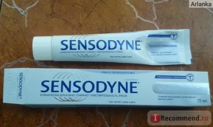 Зубна паста sensodyne дбайливе відбілювання - «дбайливе відбілювання зубів без праці і зайвих витрат (відбілювання) Зубна паста sensodyne дбайливе відбілювання - «дбайливе відбілювання зубів без праці і зайвих витрат