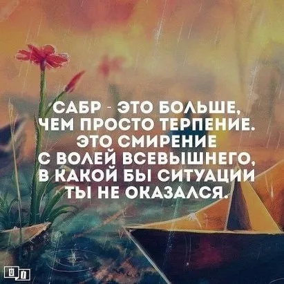 40 Достовірних хадисів про терпіння і випробуваннях