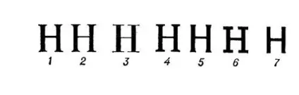 акцидентний шрифт