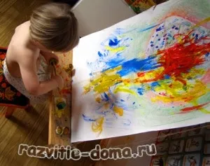 Акварель і гуаш - порівнюємо (гуаш) Акварель і гуаш - порівнюємо