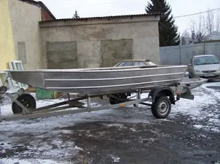 Алюмінієва човен своїми руками