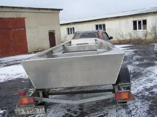 Алюмінієва човен своїми руками