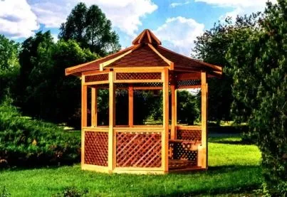 Арки, решітки, перголи, альтанки