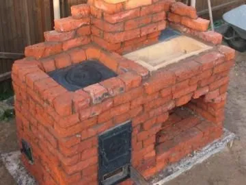 Барбекю - піч вулична для дачі своїми руками (вуличні печі і барбекю) Барбекю - піч вулична для дачі своїми руками