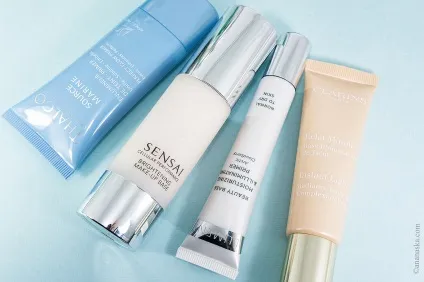Бази під макіяж з ефектом сяйва lumene, thalgo, sensai, clarins (зволоження та живлення) Бази під макіяж з ефектом сяйва lumene, thalgo, sensai, clarins