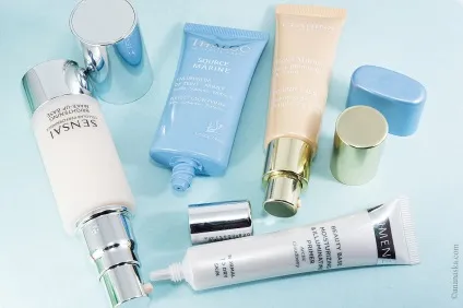 Бази під макіяж з ефектом сяйва lumene, thalgo, sensai, clarins (зволоження та живлення) Бази під макіяж з ефектом сяйва lumene, thalgo, sensai, clarins