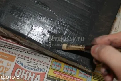 Бабусину скриню з коробки своїми руками в техніці світ-дизайн (скриня з коробки в техніці світ-дизайн) Бабусину скриню з коробки своїми руками в техніці світ-дизайн