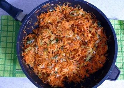 Баклажани з морквою фаршировані - покроковий рецепт з фото на