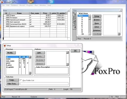 Basile s soft - експорт таблиць excel в формат dbf