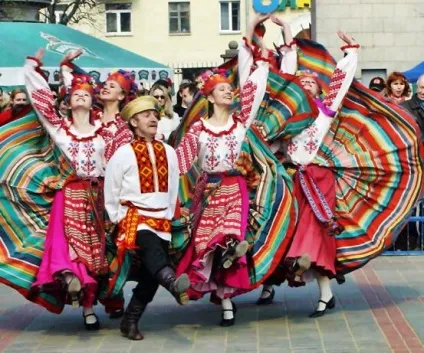 Белоукраінскіе народні танці - душа свого народу (танці) Белоукраінскіе народні танці - душа свого народу