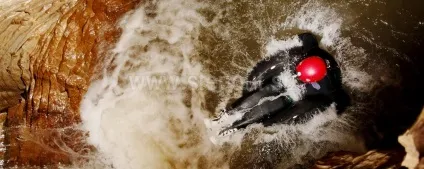 Black water rafting