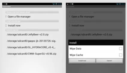 Швидка установка будь-яких zip файлів за допомогою zipinstaller, 4tablet-pc (Samsung Galaxy Note) Швидка установка будь-яких zip файлів за допомогою zipinstaller, 4tablet-pc
