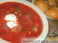 Борщ червоний, рецепти з фото на 102 рецепта червоного борщу