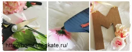 Декоративні букви з квітів своїми руками (руками) Декоративні букви з квітів своїми руками