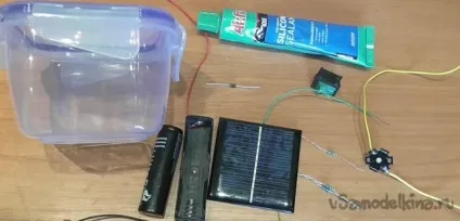 Робимо світильник на сонячній батарейці