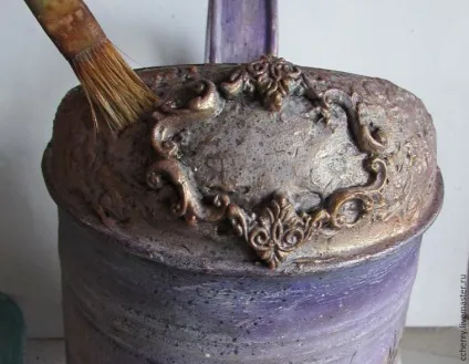 Декупаж на металевій лійці - ярмарок майстрів - ручна робота, handmade (лійка оцинкована) Декупаж на металевій лійці - ярмарок майстрів - ручна робота, handmade