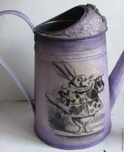 Декупаж на металевій лійці - ярмарок майстрів - ручна робота, handmade (майстер-клас) Декупаж на металевій лійці - ярмарок майстрів - ручна робота, handmade