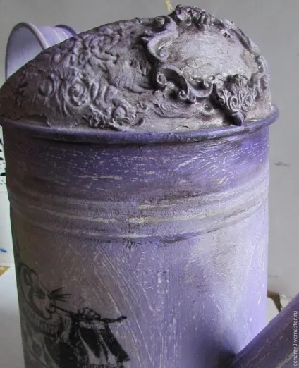 Декупаж на металевій лійці - ярмарок майстрів - ручна робота, handmade (фарби акрилові) Декупаж на металевій лійці - ярмарок майстрів - ручна робота, handmade