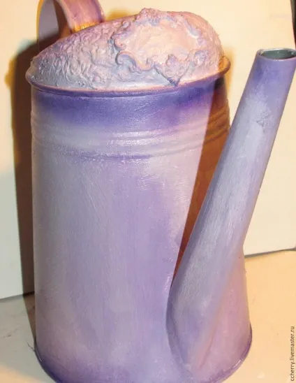 Декупаж на металевій лійці - ярмарок майстрів - ручна робота, handmade (декор) Декупаж на металевій лійці - ярмарок майстрів - ручна робота, handmade