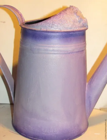 Декупаж на металевій лійці - ярмарок майстрів - ручна робота, handmade (фарби акрилові) Декупаж на металевій лійці - ярмарок майстрів - ручна робота, handmade