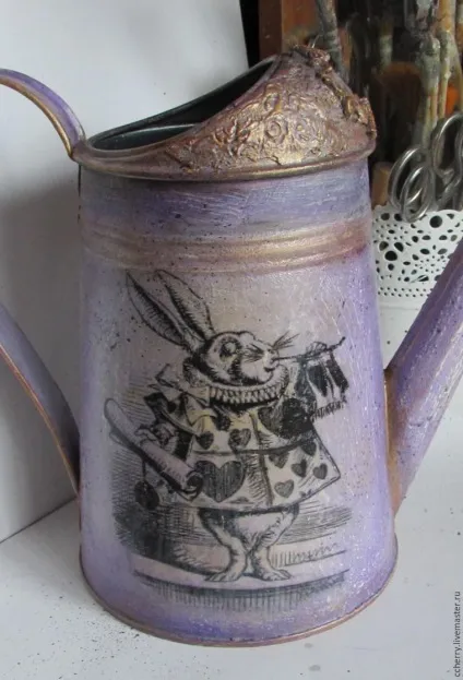 Декупаж на металевій лійці - ярмарок майстрів - ручна робота, handmade (лійка) Декупаж на металевій лійці - ярмарок майстрів - ручна робота, handmade