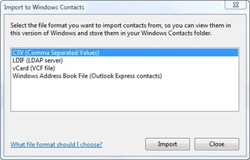 Міграція з outlook express в windows mail