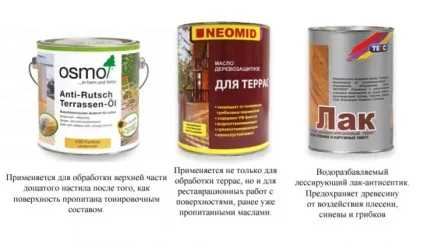 Чим покрити терасну дошку з модрини (покрити терасну дошку) Чим покрити терасну дошку з модрини