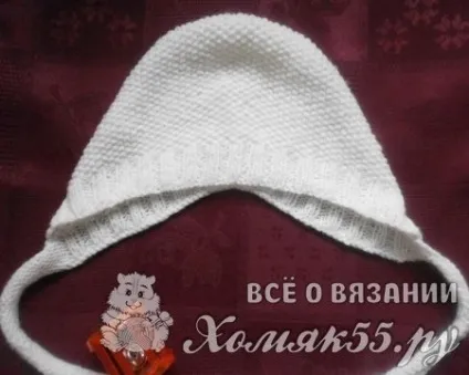 Чепчик для новонародженого спицями (чепчик) Чепчик для новонародженого спицями