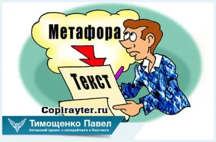 Що таке метафора приклади показують її суть