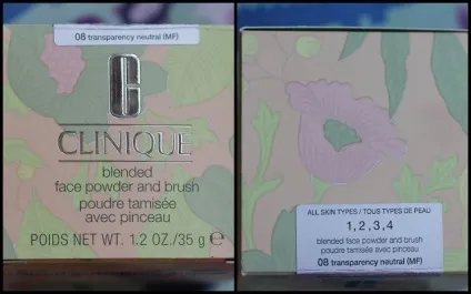 Clinique - blended face powder and brush - 08 (blended) Clinique - blended face powder and brush - 08