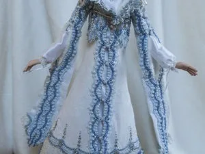 Декоруємо лялькове плаття мереживом - ярмарок майстрів - ручна робота, handmade (тканина) Декоруємо лялькове плаття мереживом - ярмарок майстрів - ручна робота, handmade