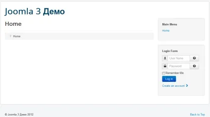 Демо-дані в joomla 3