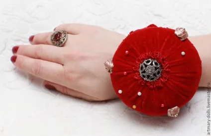 Робимо игольниц-браслет за сорок хвилин - ярмарок майстрів - ручна робота, handmade (робимо игольниц-браслет за сорок хвилин) Робимо игольниц-браслет за сорок хвилин - ярмарок майстрів - ручна робота, handmade