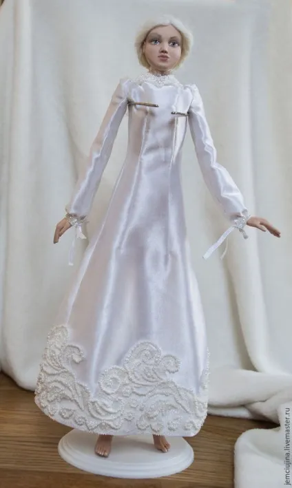 Декоруємо лялькове плаття мереживом - ярмарок майстрів - ручна робота, handmade (авторська тканину) Декоруємо лялькове плаття мереживом - ярмарок майстрів - ручна робота, handmade