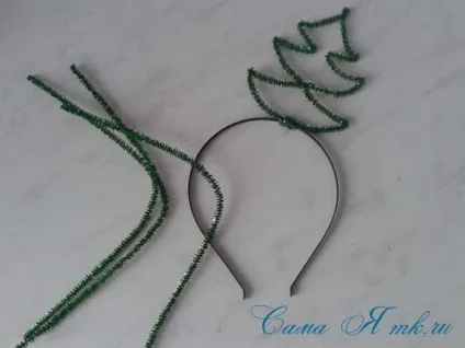 Діадема з синельної дроту своїми руками, сама я (синельної) Діадема з синельної дроту своїми руками, сама я