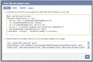 Додаємо віджет спільноти facebook на сайт wordpress, pressdev