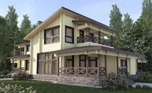 Будинки з клеєного бруса в Москві і регіонах
