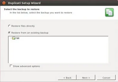 Домашній бекап в ubuntu