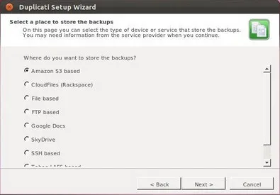 Домашній бекап в ubuntu