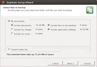 Домашній бекап в ubuntu