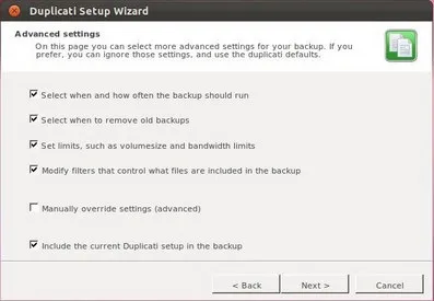 Домашній бекап в ubuntu