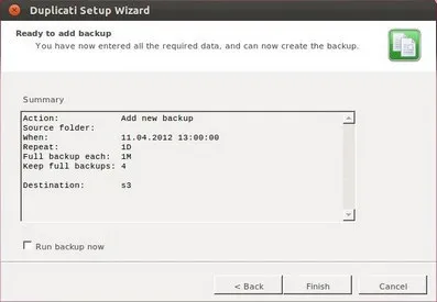 Домашній бекап в ubuntu