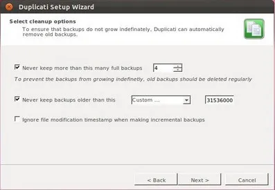 Домашній бекап в ubuntu