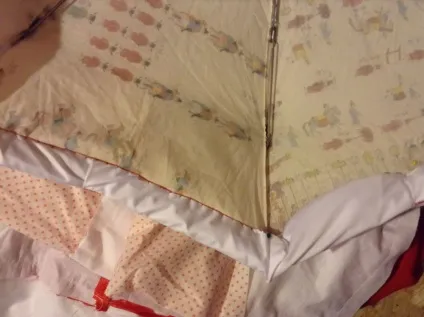 Його величність парасольку, або не викидайте старий - ярмарок майстрів - ручна робота, handmade (тканина верхівці шпильками) Його величність парасольку, або не викидайте старий - ярмарок майстрів - ручна робота, handmade